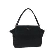 Pre-owned Nylon handbags Prada Vintage , Black , Dames