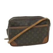 Pre-owned Canvas louis-vuitton-bags Louis Vuitton Vintage , Brown , Da...