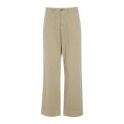 Klassieke rechte broek woestijn Bitte Kai Rand , Beige , Dames