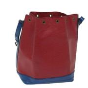 Pre-owned Leather louis-vuitton-bags Louis Vuitton Vintage , Red , Dam...