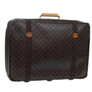 Pre-owned Canvas travel-bags Louis Vuitton Vintage , Brown , Dames