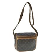 Pre-owned Canvas shoulder-bags Louis Vuitton Vintage , Brown , Dames