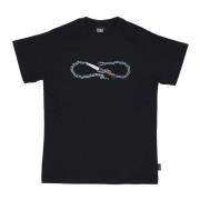 Zwart Logo Chain Tee Korte Mouw Propaganda , Black , Heren