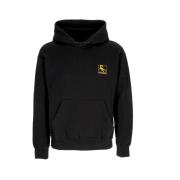 Zwarte Hoodie met Kangoeroezak Propaganda , Black , Heren