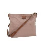 Pre-owned Canvas gucci-bags Gucci Vintage , Pink , Dames