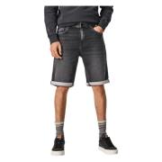 Short Pepe Jeans Jack Black Pepe Jeans , Black , Heren