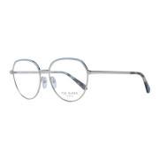 Blauwe Ronde Metalen Optische Monturen Ted Baker , Blue , Dames