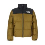 Retro Nuptse Groene Jassen The North Face , Green , Heren