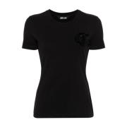 Zwarte T-shirts en Polos ***cv Just Cavalli , Black , Dames