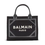 Zwarte Schoudertas voor Vrouwen Balmain , Black , Dames