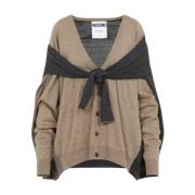 Neutrale Trui Aw24 Moschino , Beige , Dames