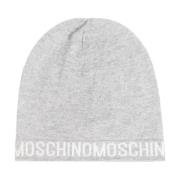 Pet met logo Moschino , Gray , Dames