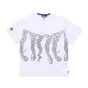 Octopus Logo Chain Tee White T-Shirt Octopus , White , Heren