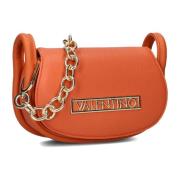 Vinile Flap Bag Oranje Schoudertas Valentino by Mario Valentino , Oran...