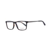 Bruine Rechthoekige Optische Monturen Ted Baker , Brown , Heren