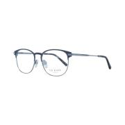 Stijlvolle Grijze Metalen Optische Monturen Ted Baker , Gray , Heren