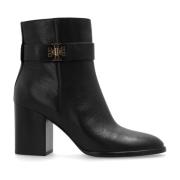 Laarsjes met logo Tory Burch , Black , Dames