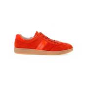 Suede Mango Sneakers Sport Comfortabel Gabor , Orange , Dames