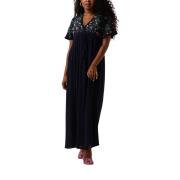 Elegante Maxi Jurk voor Speciale Gelegenheden Y.a.s , Blue , Dames