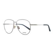 Zwarte Metalen Ronde Optische Frames Sandro , Black , Dames