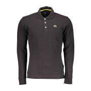 Geborduurd Poloshirt met Contrastdetails La Martina , Gray , Heren