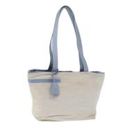 Pre-owned Canvas prada-bags Prada Vintage , White , Dames