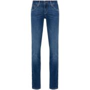 Blauwe Stonewashed Denim Jeans Liu Jo , Blue , Dames