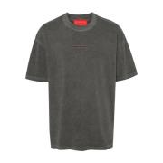 Grijze Katoenen Logo T-shirt Vision OF Super , Gray , Heren