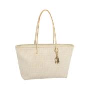 Pre-owned Canvas fendi-bags Fendi Vintage , White , Dames