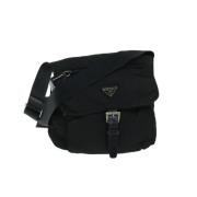 Pre-owned Nylon prada-bags Prada Vintage , Black , Dames