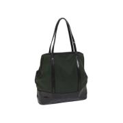 Pre-owned Nylon handbags Prada Vintage , Green , Dames