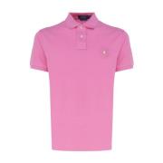 Roze Polo T-shirt met Klassieke Kraag Ralph Lauren , Pink , Heren