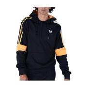 Logo Cross Hoodie - Zwart Sergio Tacchini , Black , Heren