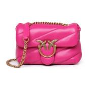 Baby Love Bag Puff in Fuchsia Pinko , Pink , Dames