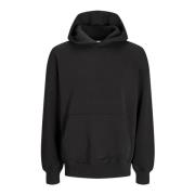 Urban Hoodie Jack & Jones , Black , Heren