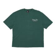 Oversized Luxe Tee Court Green T-Shirt Tommy Hilfiger , Green , Heren