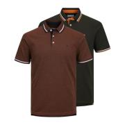 Paulos Polo Shirt Pak Jack & Jones , Multicolor , Heren