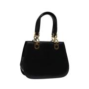 Pre-owned Leather handbags Salvatore Ferragamo Pre-owned , Black , Dam...