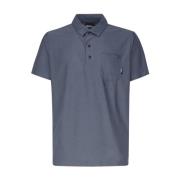 Blauwe Polo T-shirt met Sneldrogende Technologie Jack Wolfskin , Blue ...