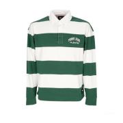 Gestreept poloshirt met lange mouwen Tommy Hilfiger , Green , Heren