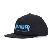 Blauwe Skate Mag Logo Snapback Pet Thrasher , Black , Unisex