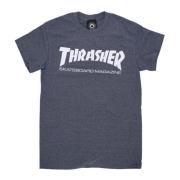 Skatemag Tee Donker Heather Heren T-Shirt Thrasher , Gray , Unisex