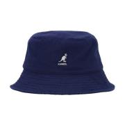 Starry Blue Gewassen Bucket Hoed Kangol , Blue , Unisex