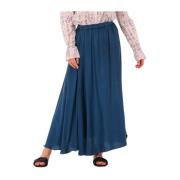 Blauwe Maxi Rok Ashton Mes Demoiselles , Blue , Dames