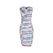 Pre-owned Fabric dresses Missoni Pre-owned , Blue , Dames