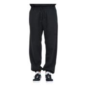 Sportieve Zwarte Broek Gameday Stijl Adidas , Black , Heren