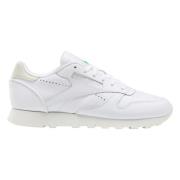 Klassieke Leren Lage Sneakers Reebok , White , Dames