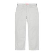 Beperkte oplage Werkbroek Licht Grijs Supreme , Gray , Heren