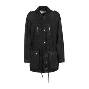 Zwarte Parka Jas voor Vrouwen Isabel Marant Étoile , Black , Dames