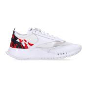 Reebok Lage Sneaker Wit/Rode Vlammen Vision OF Super , White , Heren